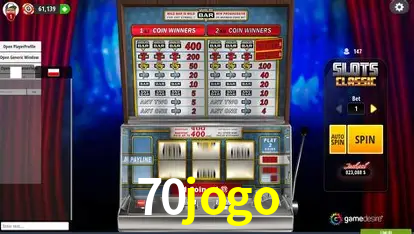 Descubra a Magia dos Jogos de Arcade no 70jogo